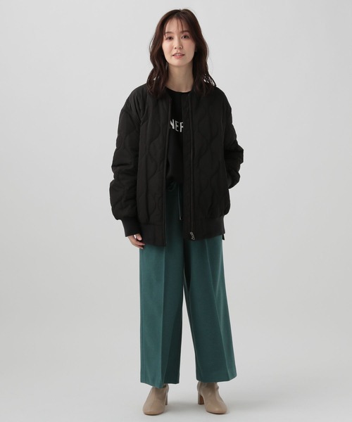 Elura(エルーラ)の「【小柄サイズ Elkotonaコトナウールライクワイドパンツ(その他パンツ・レディース・ブラウン系その他/ブラック系その他/ホワイト/チャコールグレー/ライトグレー/グリーン・SMALL/MEDIUM)」の12枚目の写真