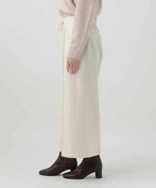 Elura(エルーラ)の「【小柄サイズ Elkotonaコトナウールライクワイドパンツ(その他パンツ・レディース・ブラウン系その他/ブラック系その他/ホワイト/チャコールグレー/ライトグレー/グリーン・SMALL/MEDIUM)」の18枚目の写真