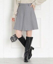 couture brooch | 【マシンウォッシャブル】ウーリッシュフレアキュロット(その他パンツ)