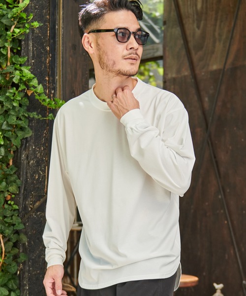 SILVER BULLET(シルバーバレット)の「『CavariA/キャバリア』シルケットライクロングスリーブ(Tシャツ/カットソー・メンズ・ホワイト/ブラック・L/XL/M)」の2枚目の写真