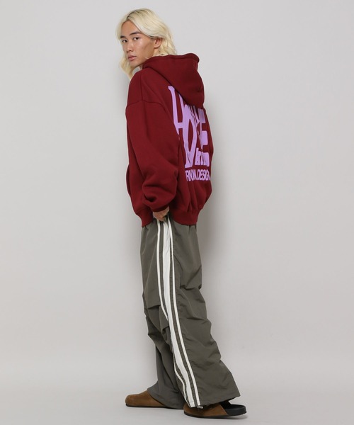 3.3 Field Trip (3.3フィールドトリップ)の「3.3 Field Trip/サイドライン NYLON パンツ ナイロン 2985725(その他パンツ・メンズ・チャコール/ブラック・FREE)」の6枚目の写真