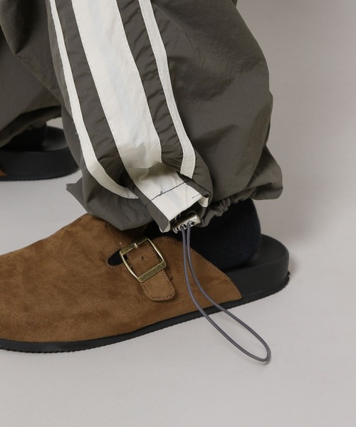 3.3 Field Trip (3.3フィールドトリップ)の「3.3 Field Trip/サイドライン NYLON パンツ ナイロン 2985725(その他パンツ・メンズ・チャコール/ブラック・FREE)」の8枚目の写真