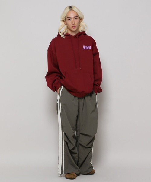 3.3 Field Trip (3.3フィールドトリップ)の「3.3 Field Trip/サイドライン NYLON パンツ ナイロン 2985725(その他パンツ・メンズ・チャコール/ブラック・FREE)」の3枚目の写真