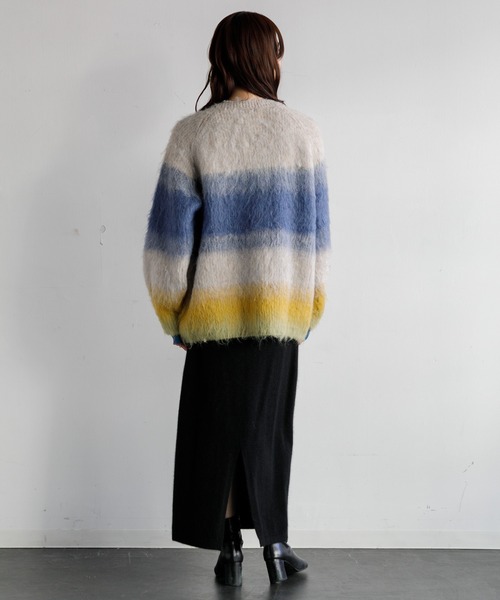 AMERICAN RAG CIE（アメリカンラグシー）の「ラクーンタイトニットスカート（スカート・レディース・ブラウン/ブラック・FREE）」の16枚目の写真