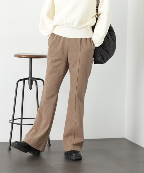 FREE'S MART（フリーズマート）の「◆ウォームジャージフレアパンツ（その他パンツ・レディース・ベージュ/ブラック/モカ・MEDIUM/SMALL/X-SMALL）」の12枚目の写真