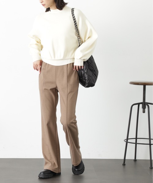 FREE'S MART（フリーズマート）の「◆ウォームジャージフレアパンツ（その他パンツ・レディース・ベージュ/ブラック/モカ・MEDIUM/SMALL/X-SMALL）」の13枚目の写真