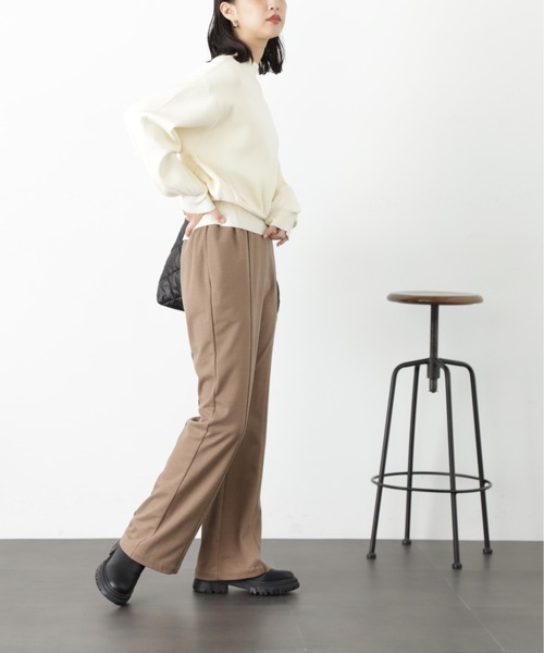 FREE'S MART（フリーズマート）の「◆ウォームジャージフレアパンツ（その他パンツ・レディース・ベージュ/ブラック/モカ・MEDIUM/SMALL/X-SMALL）」の15枚目の写真