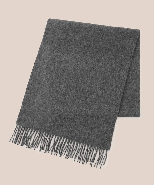 THE INOUE BROTHERS（ザイノウエブラザーズ）の「【THE INOUE BROTHERS / イノウエブラザーズ】Brushed Scarf（マフラー・メンズ・ライトグレー/ブラック/オレンジ/キャメル/ブルー/カーキ/ダークブラウン/グレー・FREE）」の4枚目の写真