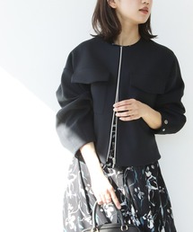 Jines（ジネス）の「リップルダンボールコクーンフォルムブルゾン（ブルゾン）」