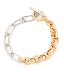 saloon | SALOON(サルーン)/ミックスチェーンブレスレット(ブレスレット)