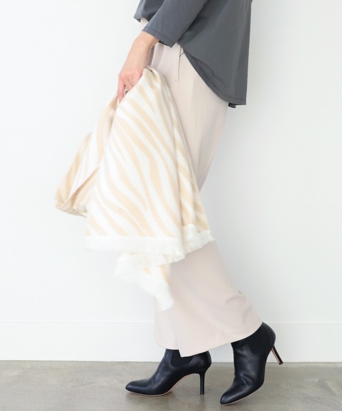 Montaluly（モンタルリー）の「【Montaluly】ゼブラ柄ストール-ZEBRA STALL（ストール/ショール・レディース・ゼブラ・FREE）」の5枚目の写真