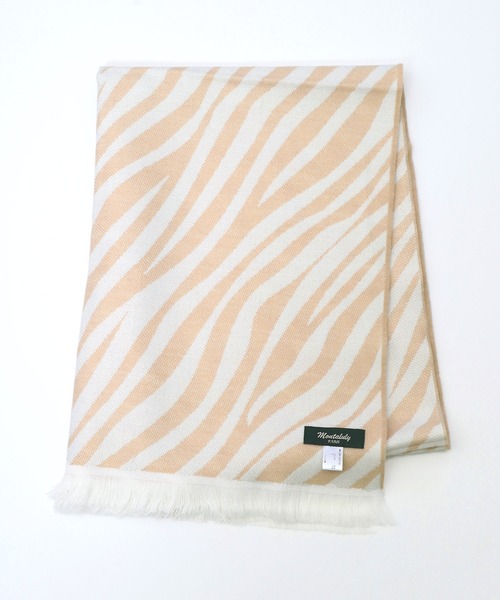 Montaluly（モンタルリー）の「【Montaluly】ゼブラ柄ストール-ZEBRA STALL（ストール/ショール・レディース・ゼブラ・FREE）」の6枚目の写真