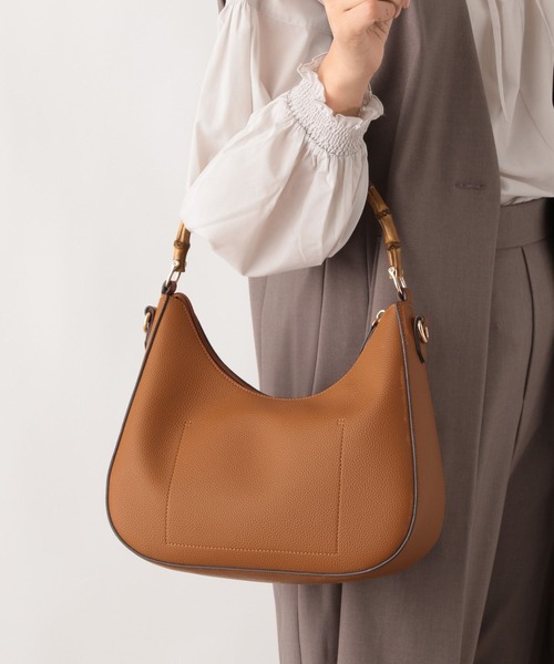 ALDO(アルド) ☆サッチェルバッグ 2way バンブー サマーバッグ サッチェルバッグ ALDO(アルド) バッグ・カバン(レディース