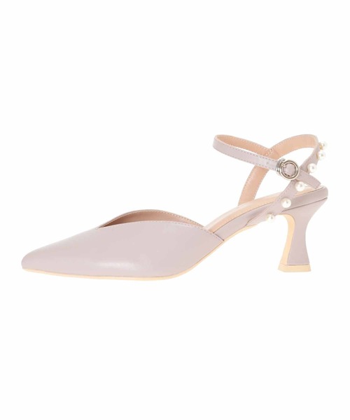 31 Sons de mode（トランテアン　ソン　ドゥ　モード）の「パールミュール（パンプス・レディース・シルバー/ピンク/ブラック・M/S/L）」の11枚目の写真