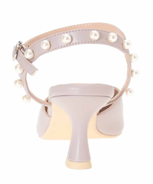 31 Sons de mode（トランテアン　ソン　ドゥ　モード）の「パールミュール（パンプス・レディース・シルバー/ピンク/ブラック・M/S/L）」の12枚目の写真