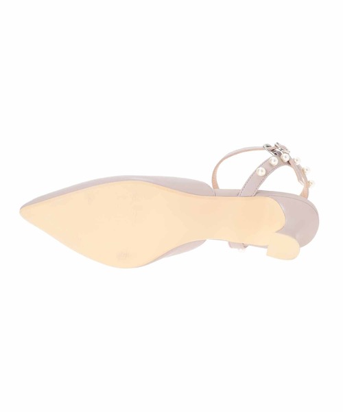 31 Sons de mode（トランテアン　ソン　ドゥ　モード）の「パールミュール（パンプス・レディース・シルバー/ピンク/ブラック・M/S/L）」の13枚目の写真