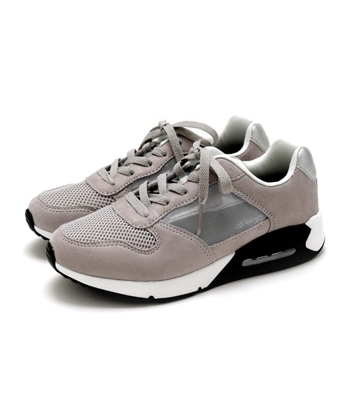 grandfleur（グランドフルール）の「軽量厚底 メッシュ エアーソール スニーカー（スニーカー・レディース・ベージュ/ブラック/グレー・23.0cm/23.5cm/24.0cm/24.5cm/22.5cm/25.0cm）」の20枚目の写真