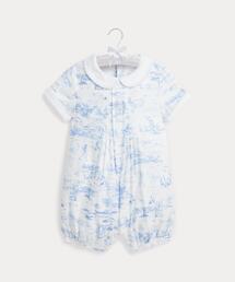 POLO RALPH LAUREN CHILDRENSWEAR（ポロ ラルフ ローレン チルドレンズウェア）の「ゴルフトワル リネン バブル ショートオール（ロンパース）」
