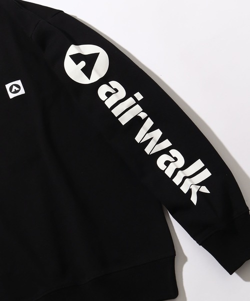 AIRWALK(エアウォーク)の「【AIRWALK/エアウォーク】裏毛 グラフィック オーバーサイズ クルーネックスウェット(スウェット・メンズ・ブルーグリーン/ブラック/ライトブルー/オートミール・L/LL/M)」の13枚目の写真