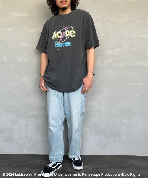 GOOD ROCK SPEED（グッドロックスピード）の「【VERY 5月号掲載】[GOOD ROCK SPEED/グッドロックスピード] 別注 AC/DC ロックプリントTシャツ（Tシャツ/カットソー・レディース・チャコール・XL/L/F）」の5枚目の写真