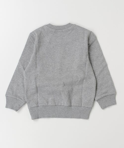 DIESEL KIDS（ディーゼルキッズ）の「DIESEL（ディーゼル）Kids & Junior ブランドロゴ長袖スウェットプルオーバー（スウェット・キッズ・グレー・4Y/6Y/8Y/10Y/12Y/14Y/16Y）」の2枚目の写真