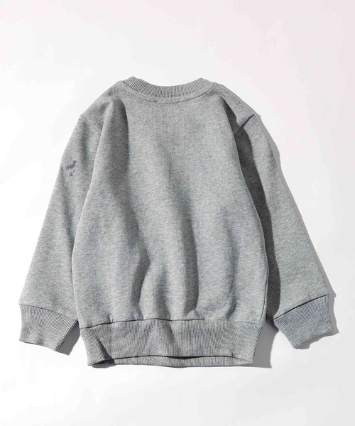 DIESEL KIDS（ディーゼルキッズ）の「DIESEL（ディーゼル）Kids & Junior ブランドロゴ長袖スウェットプルオーバー（スウェット・キッズ・グレー・4Y/6Y/8Y/10Y/12Y/14Y/16Y）」の3枚目の写真