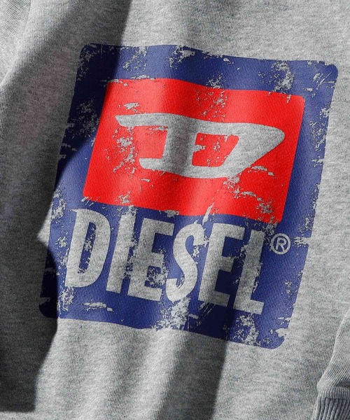 DIESEL KIDS（ディーゼルキッズ）の「DIESEL（ディーゼル）Kids & Junior ブランドロゴ長袖スウェットプルオーバー（スウェット・キッズ・グレー・4Y/6Y/8Y/10Y/12Y/14Y/16Y）」の5枚目の写真