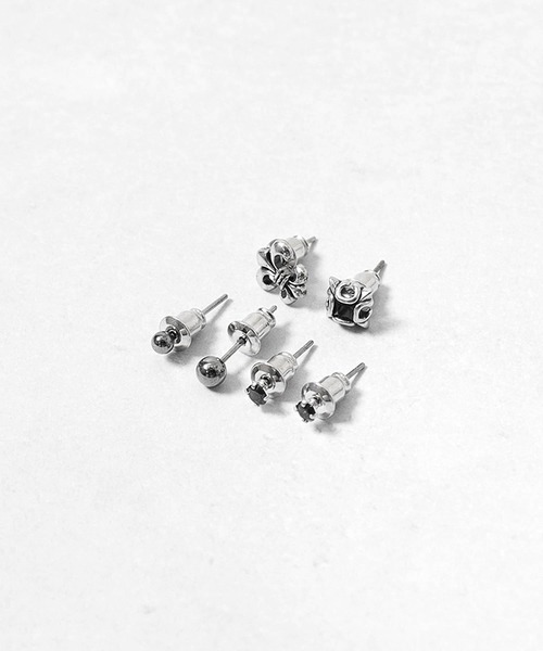 Diliraba(ディリラバ)の「Diliraba 6点セット ピアス DEU06C(ピアス(両耳用)・メンズ・T/S/R/I/G/B/F/E/D/C/N/M/L/K/X/Q/O/J/H/A/W/V/U/P・FREE)」の8枚目の写真