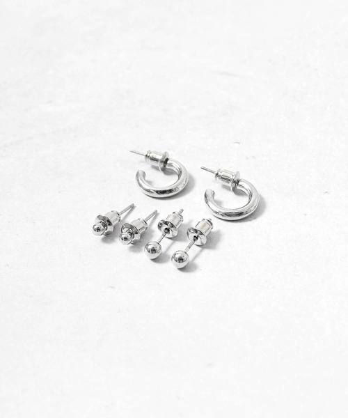 Diliraba(ディリラバ)の「Diliraba 6点セット ピアス DEU06C(ピアス(両耳用)・メンズ・T/S/R/I/G/B/F/E/D/C/N/M/L/K/X/Q/O/J/H/A/W/V/U/P・FREE)」の11枚目の写真