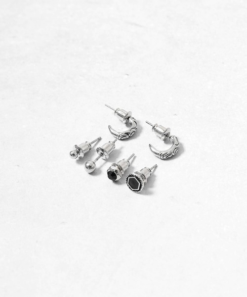 Diliraba(ディリラバ)の「Diliraba 6点セット ピアス DEU06C(ピアス(両耳用)・メンズ・T/S/R/I/G/B/F/E/D/C/N/M/L/K/X/Q/O/J/H/A/W/V/U/P・FREE)」の17枚目の写真