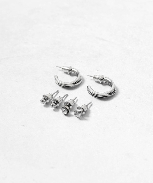 Diliraba(ディリラバ)の「Diliraba 6点セット ピアス DEU06C(ピアス(両耳用)・メンズ・T/S/R/I/G/B/F/E/D/C/N/M/L/K/X/Q/O/J/H/A/W/V/U/P・FREE)」の19枚目の写真