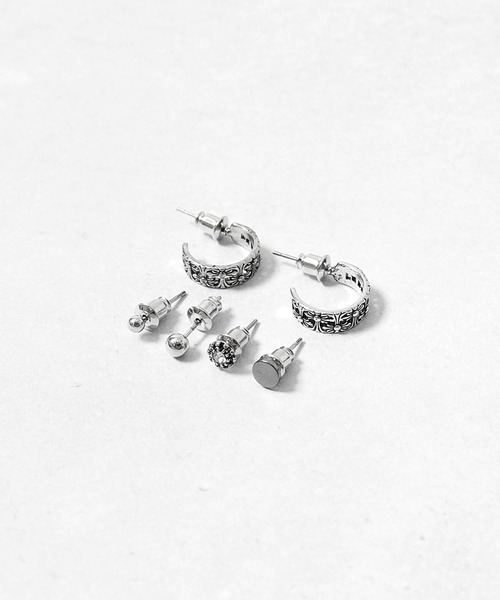 Diliraba(ディリラバ)の「Diliraba 6点セット ピアス DEU06C(ピアス(両耳用)・メンズ・T/S/R/I/G/B/F/E/D/C/N/M/L/K/X/Q/O/J/H/A/W/V/U/P・FREE)」の20枚目の写真