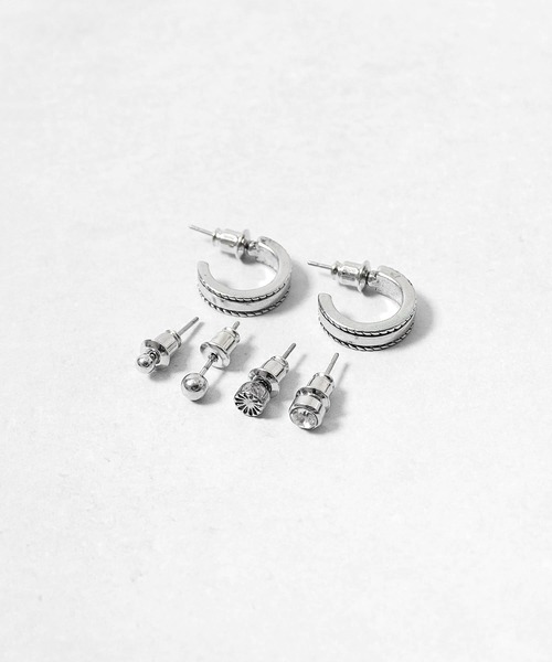Diliraba(ディリラバ)の「Diliraba 6点セット ピアス DEU06C(ピアス(両耳用)・メンズ・T/S/R/I/G/B/F/E/D/C/N/M/L/K/X/Q/O/J/H/A/W/V/U/P・FREE)」の22枚目の写真