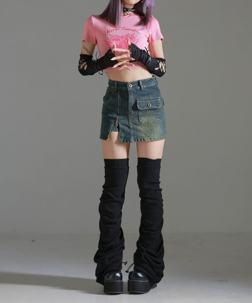 Diable baiser(ディアブルベーゼ)の「厚底バルキーバックルパンプス(パンプス・レディース・ブラック系その他/ブラック/ホワイト・22.5cm/23cm/23.5cm/24cm/24.5cm/25cm/25.5cm)」の7枚目の写真