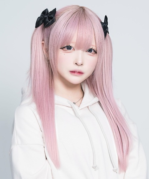 Hauls（ハウルズ）の「双子ちゃんおリボンクリップ（バレッタ/ヘアクリップ・レディース・ブラック・FREE）」の2枚目の写真