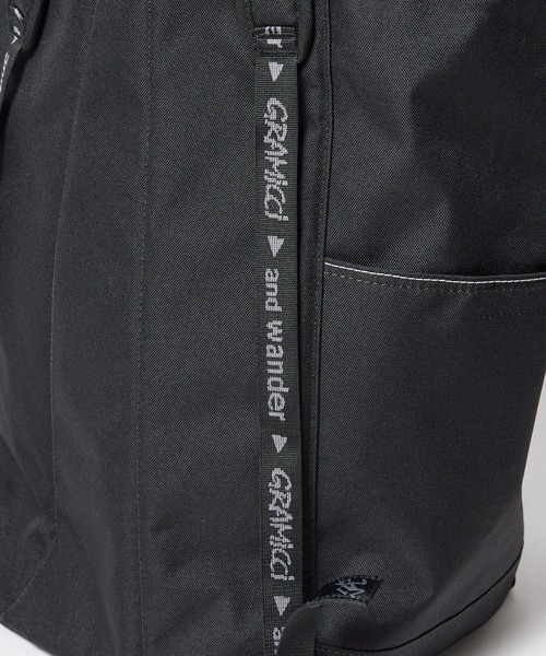 and wander(アンドワンダー)の「and wander/アンドワンダー×GRAMICCI/グラミチ MULTI PATCHWORK 2WAY PACK リュック(バックパック/リュック・メンズ・ブラック/オリーブ・FREE)」の12枚目の写真