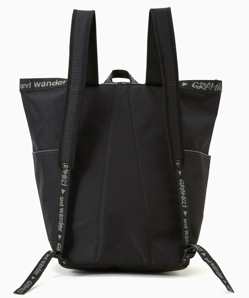 and wander(アンドワンダー)の「and wander/アンドワンダー×GRAMICCI/グラミチ MULTI PATCHWORK 2WAY PACK リュック(バックパック/リュック・メンズ・ブラック/オリーブ・FREE)」の14枚目の写真