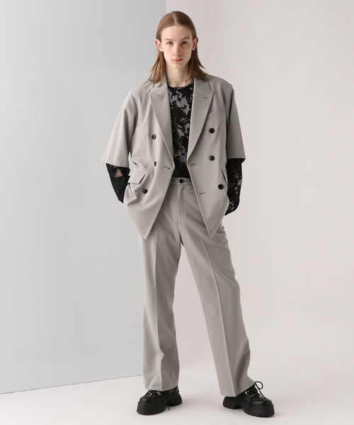HARE 【接触冷感 SET UP対応】ダブルジャケット HARE（ハレ）の「【接触冷感 SET UP対応】ダブルジャケット