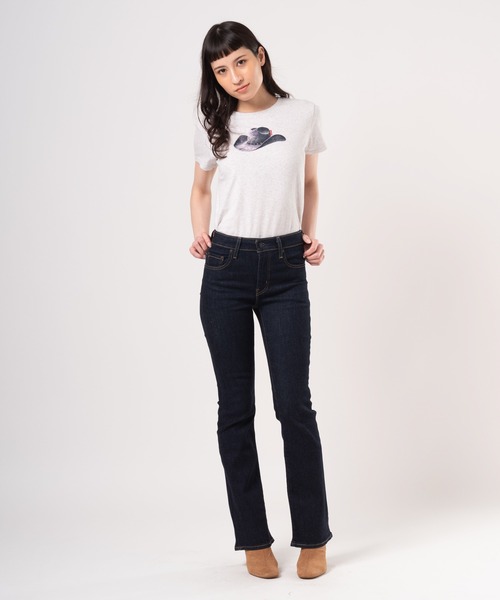 楽天市場】Levi's(リーバイス) MIDDY ANKLE ブーツカット ダーク