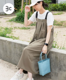URBAN RESEARCH DOORS（アーバンリサーチドアーズ）の「add fabricsワークジャンスカ（ワンピース）」