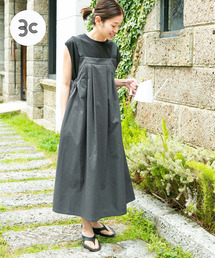 URBAN RESEARCH DOORS | add fabricsワークジャンスカ(ワンピース)