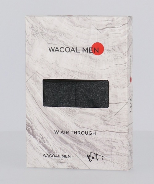 WACOAL MEN（ワコールメン）の「＜Koti＞コラボ　ボクサーパンツ　「ダブルエアスルーパンツ」（ボクサーパンツ・メンズ・ブラック・L/M）」の10枚目の写真