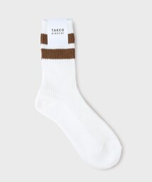 【日本製】ライン リブソックス