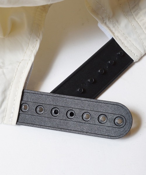 coca（coca）（コカ）の「刺繍ロゴナイロンキャップ（キャップ・レディース・アイボリー/ブラック・ONE SIZE）」の15枚目の写真