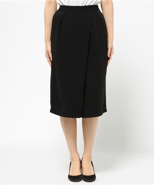 PANTS...(パンツ)の「ジョーゼットバギーパンツ(その他パンツ・レディース・ネイビー/ブラック・SMALL/MEDIUM/LARGE)」の3枚目の写真