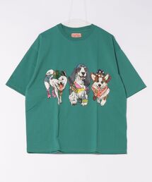 CORISCO（コリスコ）の「アニマル柄Tシャツ(M1)（Tシャツ/カットソー）」