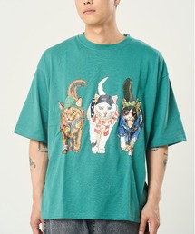 CORISCO（コリスコ）の「アニマル柄Tシャツ(M1)（Tシャツ/カットソー）」