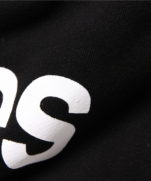 WEGO(ウィゴー)の「WEGO/ボトムロゴプルオーバー(スウェット・メンズ・杢グレー/ブラック・MEDIUM/LARGE)」の7枚目の写真