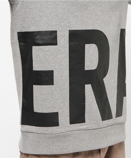 WEGO(ウィゴー)の「WEGO/ボトムロゴプルオーバー(スウェット・メンズ・杢グレー/ブラック・MEDIUM/LARGE)」の5枚目の写真