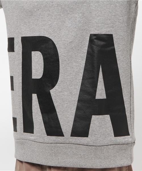 WEGO(ウィゴー)の「WEGO/ボトムロゴプルオーバー(スウェット・メンズ・杢グレー/ブラック・MEDIUM/LARGE)」の6枚目の写真